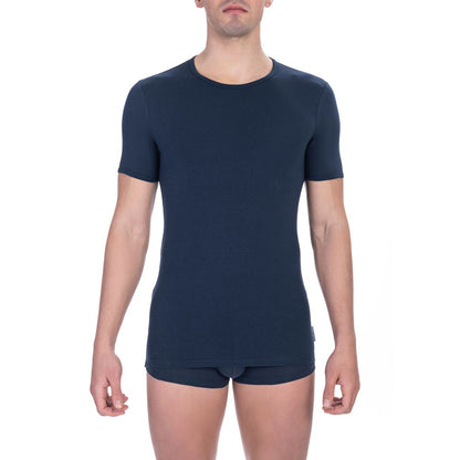 Bikkembergs Blue Cotton Men's T-Shirt