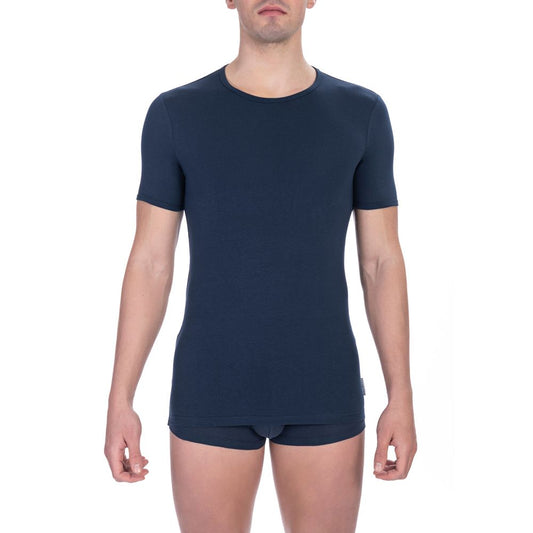 Bikkembergs Blue Cotton Men's T-Shirt