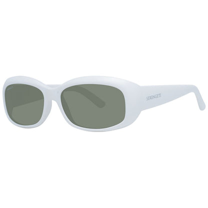 Serengeti White Nylon Sunglasses