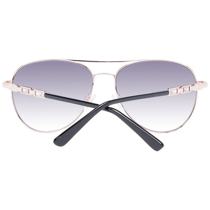 Guess Rose Gold Metal Sunglasses