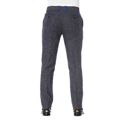 Trussardi Black Cotton Men Pant