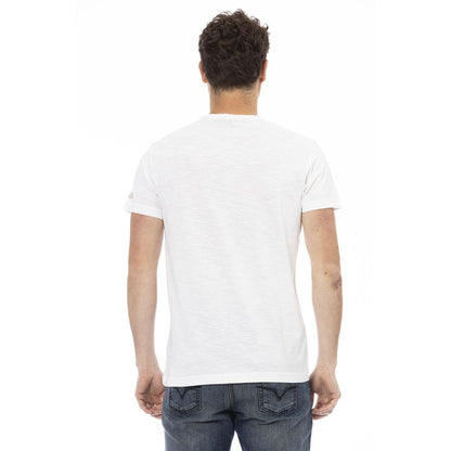 Trussardi Action White Cotton Men's T-Shirt