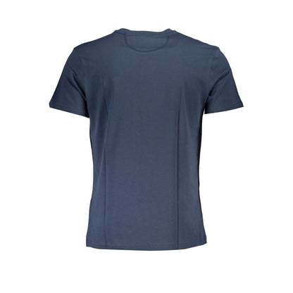 La Martina Blue Cotton T-Shirt