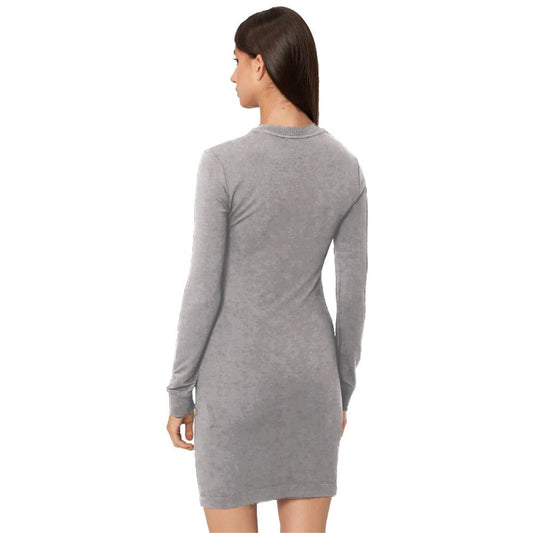 Love Moschino Braunes Baumwollkleid für Frauen