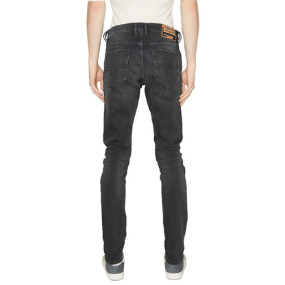 Diesel Schwarz Baumwolle Männer Jeans