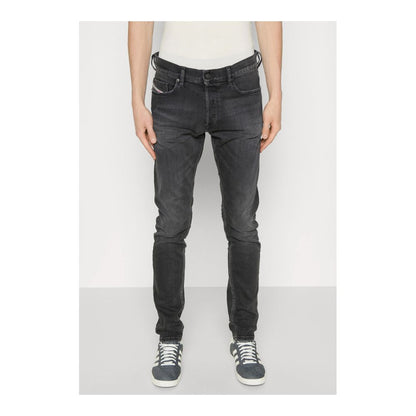 Diesel Schwarz Baumwolle Männer Jeans