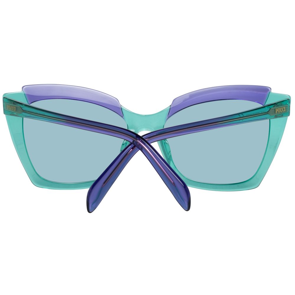 Emilio Pucci Bicolor Plastic Sunglasses