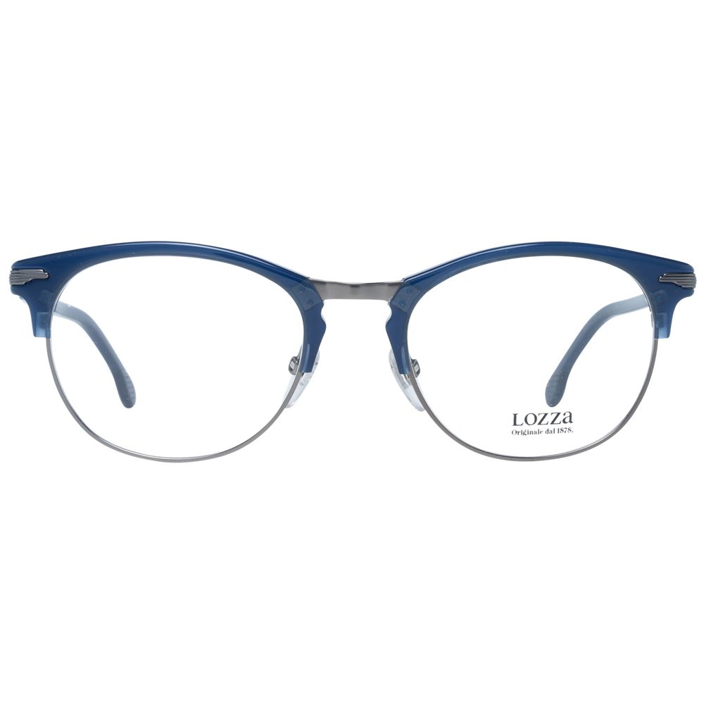 Lozza Blue Metal & Plastic Glasses (Frames)