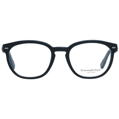 Ermenegildo Zegna Black Plastic Glasses (Frames)