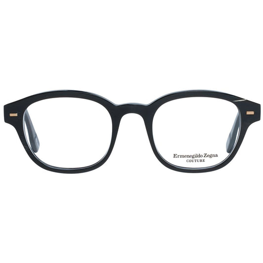 Ermenegildo Zegna Black Horn Glasses (Frames)