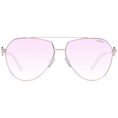 Guess Rose Gold Metal Sunglasses