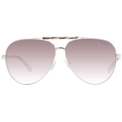 Guess Brown Metal Sunglasses