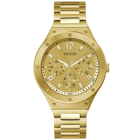 Guess Gold Stainless Steel Dress Watch