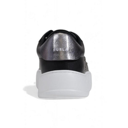 Furla Black Polyethylene Low Top Sneakers