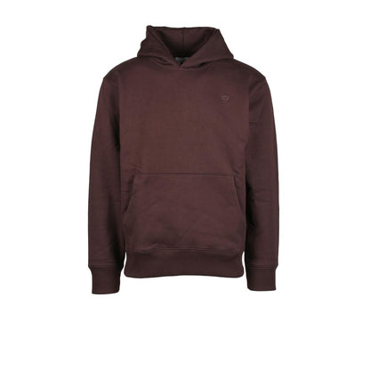 Adidas Brauner Baumwoll-Kapuzenpulli