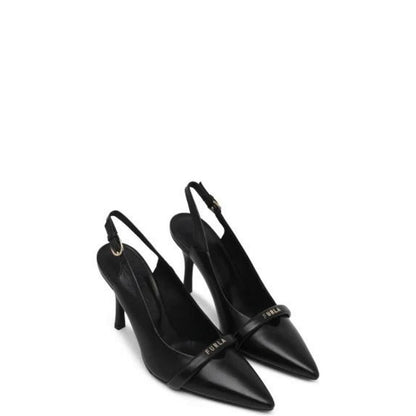 Furla Black Leather Pumps