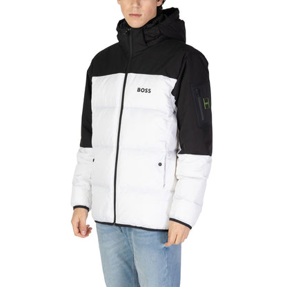 Hugo Boss Weiße Jacken aus recyceltem Polyester &amp