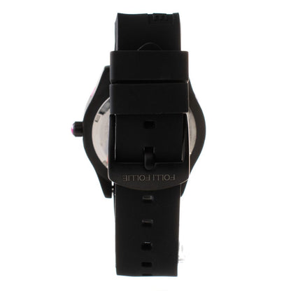 Folli Follie Black Synthetic Sport Watch