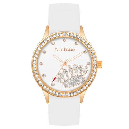 Juicy Couture White Synthetic Dress Watch