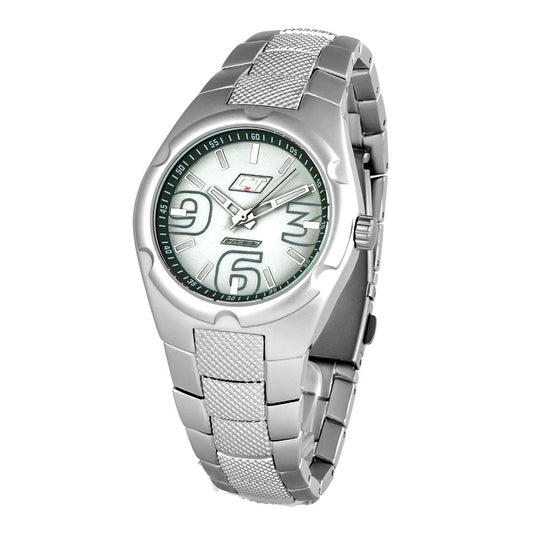 Chronotech Silver Polycarbonate Dress Watch
