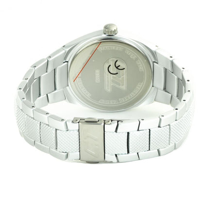Chronotech Silver Polycarbonate Dress Watch