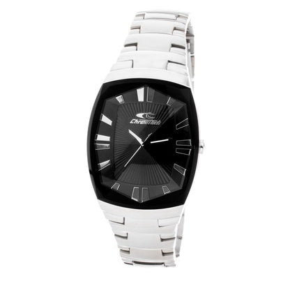 Chronotech Silver Stainless Steel Dress Watch