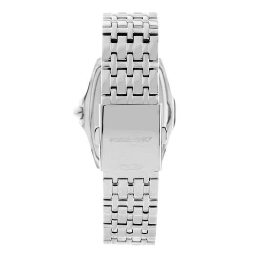 Chronotech Silver Stainless Steel Dress Watch