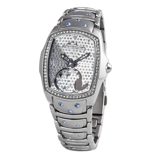 Chronotech Silver Stainless Steel Dress Watch