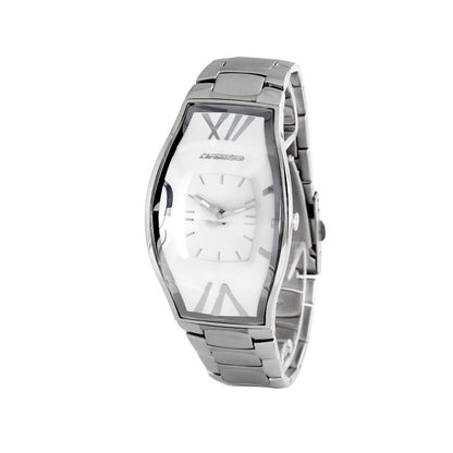Chronotech Silver Stainless Steel Dress Watch