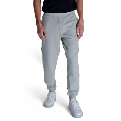 Calvin Klein Graue Baumwoll-Jogger Workout-Hose