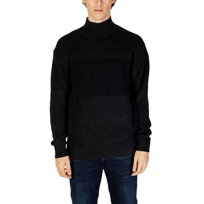 Calvin Klein Jeans Schwarzer Baumwollpullover