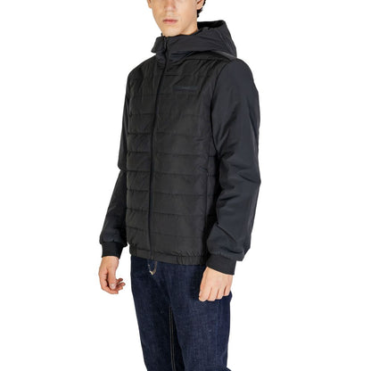Calvin Klein Schwarze Jacken aus recyceltem Polyester &amp