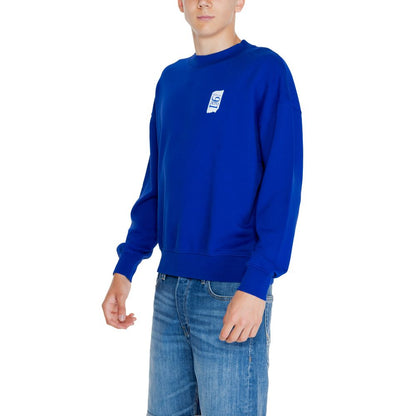 Replay Blue Cotton Sweatshirt