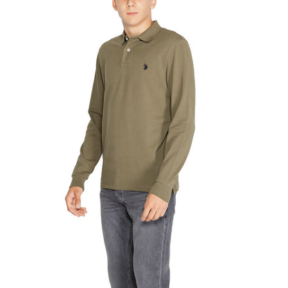 U.S. POLO ASSN. Green Cotton Long Sleeve T-Shirt