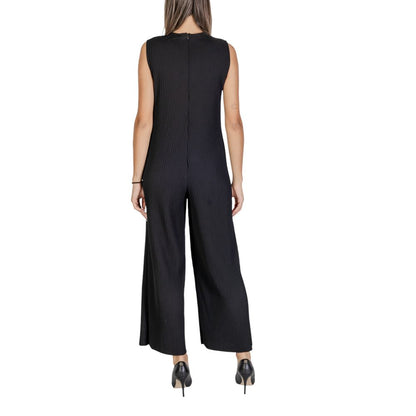 Sandro Ferrone Black Polyester Rompers