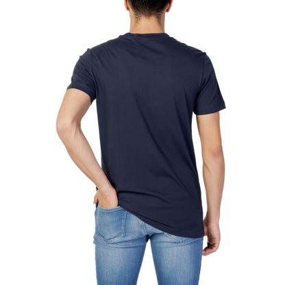 Calvin Klein Jeans Baumwoll-T-Shirt in Blau