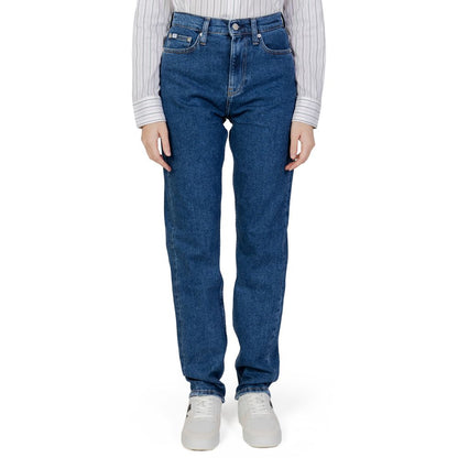 Calvin Klein Jeans Blaue Slim Fit Jeans aus Baumwolle
