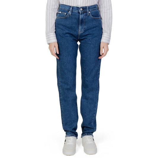 Calvin Klein Jeans Blaue Slim Fit Jeans aus Baumwolle