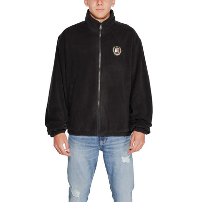 Tommy Hilfiger Jeans Schwarze Jacken aus recyceltem Polyester &amp