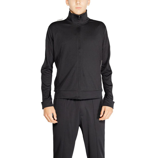 Calvin Klein Sport Schwarzes Sweatshirt aus recyceltem Polyester
