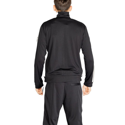 Calvin Klein Sport Schwarzes Sweatshirt aus recyceltem Polyester