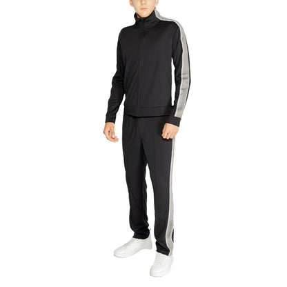 Calvin Klein Sport Schwarzes Sweatshirt aus recyceltem Polyester