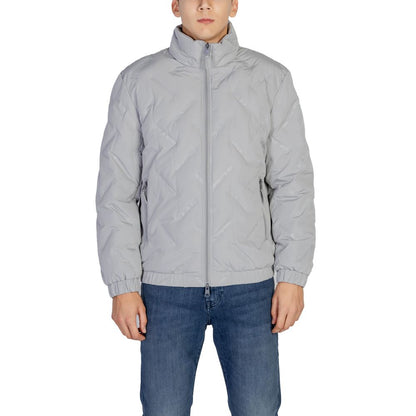 Antony Morato Gray Polyester Jackets And Coat