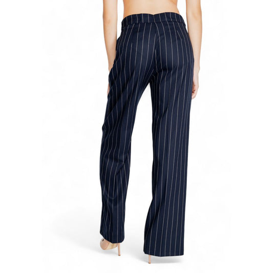 Rinascimento Blue Polyester Dress Pants