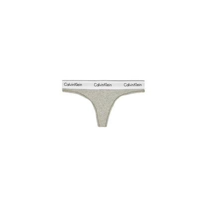 Calvin Klein Underwear Graues Baumwollhöschen