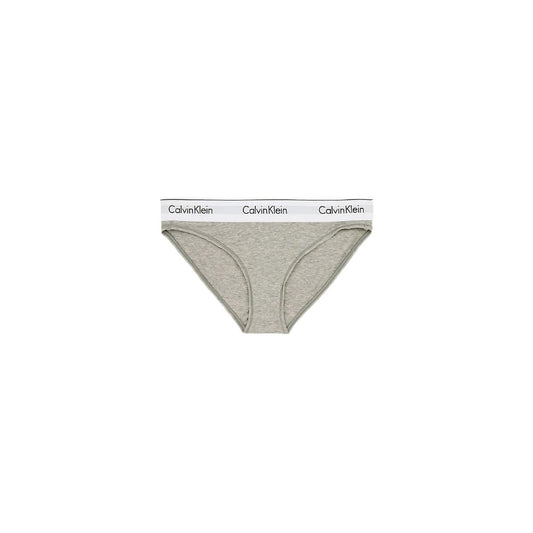 Calvin Klein Underwear Graues Baumwollhöschen
