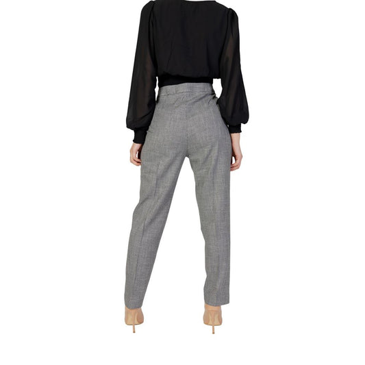 Morgan De Toi Black Polyester Pants