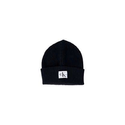Calvin Klein Jeans Schwarze Wollmützen Baseballmütze