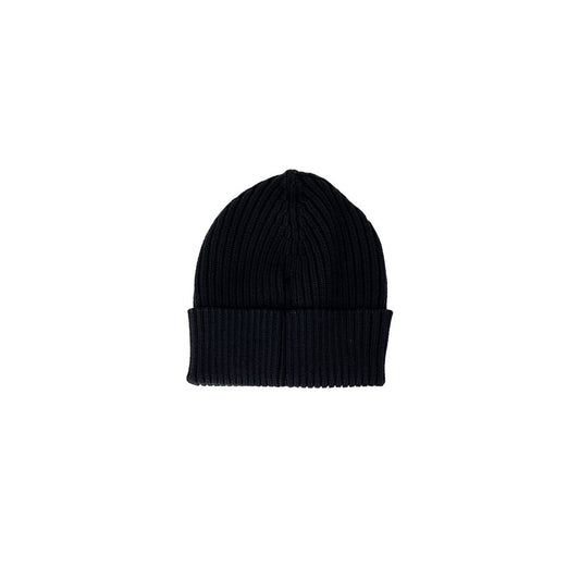 Calvin Klein Jeans Schwarze Wollmützen Baseballmütze