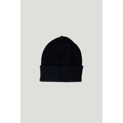 Calvin Klein Jeans Schwarze Wollmützen Baseballmütze